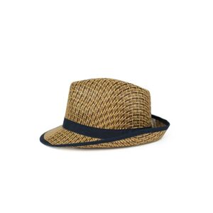 Letní klobouk Art of Polo 22128 Barbados Béžovo-černá Uni