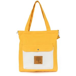 Letní taška Art of Polo 21133 Modern Shopper Tmavě žlutá Uni