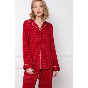 Dámské pyžamo Aruelle Michaela LL Červená XL