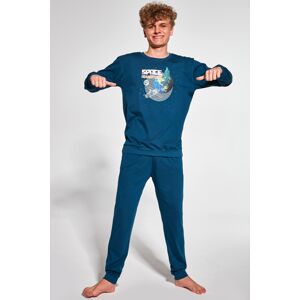 Chlapecké pyžamo Cornette Space - bavlna Mořská zeleň 188