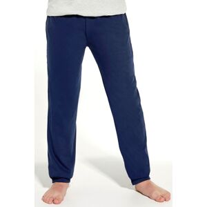 Chlapecké pyžamo Cornette 268/132 Chill Šedo-tmavěmodrá 158-164