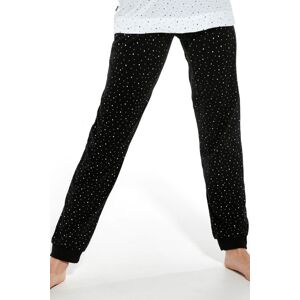 Dívčí pyžamo Cornette 156 Star Bílo-černá 158-164