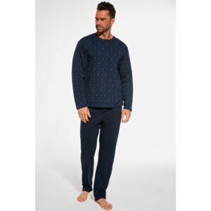 Pánské pyžamo Cornette Louis - bavlna Tmavě modrá XL
