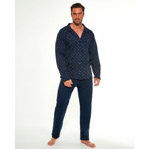 Pánské pyžamo Cornette 114/51 244602 LL Tmavě modrá M