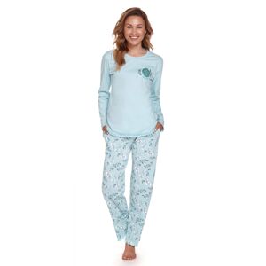 Dámské pyžamo Doctor Nap PMT 4354 - trojdílné Světle modrá 2XL
