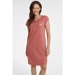 Noční košilka Henderson 40941 Glam - bavlna Růžová M