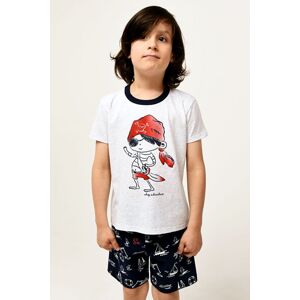 Chlapecké pyžamo Italian Fashion Kastos Šedo-tmavěmodrá 12 let