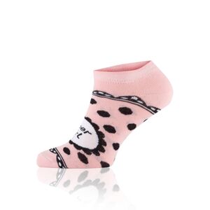 Dívčí ponožky Italian Fashion S148S Girl - kotníkové Růžová 25-29