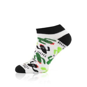 Dětské ponožky Italian Fashion S167S Picos Černo-bílá 30-34