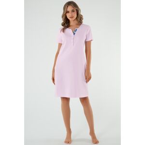 Noční košilka Italian Fashion Lady - bavlna Růžová XL