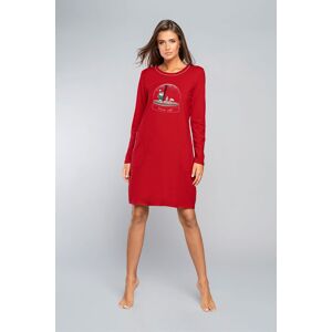 Noční košilka Italian Fashion Katia Červená XL