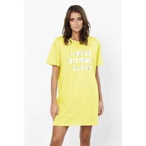 Noční košilka Italian Fashion Sidari Žlutá 2XL