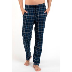 Pánské pyžamové kalhoty Italian Fashion Jakub Tmavě modrá M