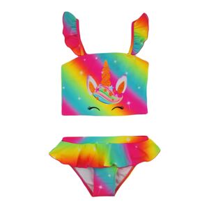 Dívčí dvoudílné plavky Noviti KD004 Mix barev 104-110