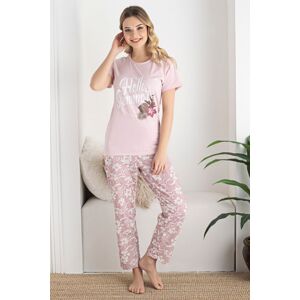Dámské pyžamo Noviti PD007 Růžová L