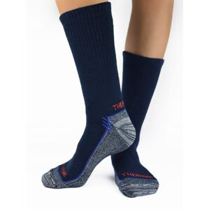 Pánské ponožky Noviti THERMO SW004 - vysoké Tmavě modrá 39-42