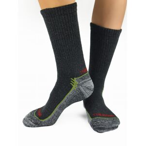 Pánské ponožky Noviti THERMO SW004 - vysoké Zeleno-šedá 43-46