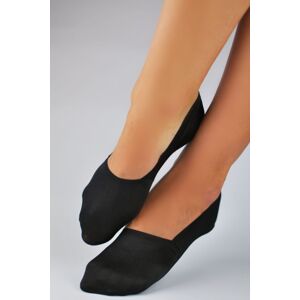 Ponožky do balerínek Noviti SN012 laser cut Černá 36-41