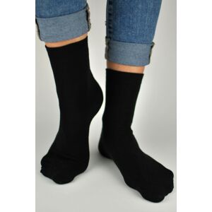 Hladké ponožky Noviti SB005 Černá 35-38