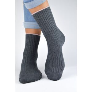 Dámské ponožky Noviti SB029 Tmavě šedá 36-41