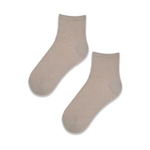 Kotníkové dámské ponožky Noviti ST041 - viskóza Béžová 36-41