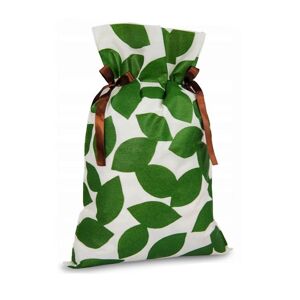 Dárková taška Pakado PKD003 Listy - 30 x 45 cm Zeleno-bílá Uni