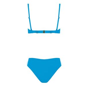 Dvoudílné plavky Self S730 CH1 Gold Světle modrá 40F