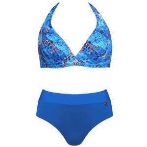 Dvoudílné plavky Self S115 Bora Bora 10 Modrá 44C | dámské plavky