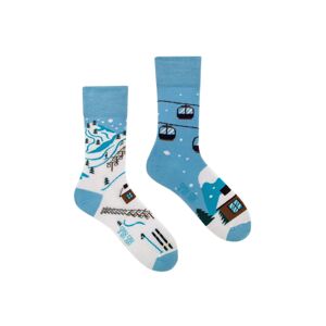 Unisex ponožky Spox Sox Ski slope Barevná 40-43