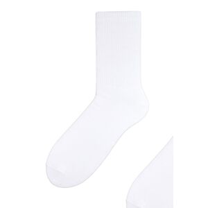 Sportovní pánské ponožky Steven 057 Maxi vel 47-50 Bílá 47-50