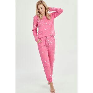 Dámské pyžamo Taro Erika - bavlna Růžová M