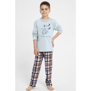 Chlapecké pyžamo Taro Parker - bavlna Světle modrá 98
