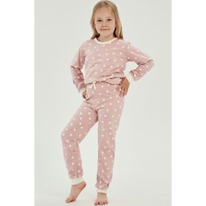 Dívčí pyžamo Taro Chloe - bavlna Starorůžová 110