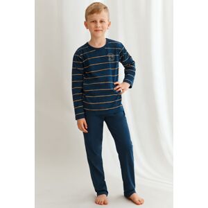 Chlapecké pyžamo Taro 2621-2 Harry Tmavě modrá 128