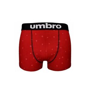 Pánské boxerky Umbro Umbro UMUM 0264-71 Mens Trunk Červená L(40)